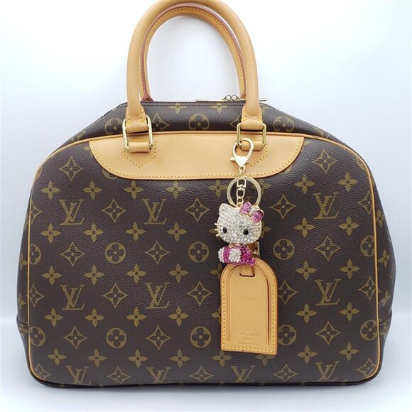 Authentic Louis Vuitton Luggage Nametag with Unbranded Keycharm - Picture 3 of 15